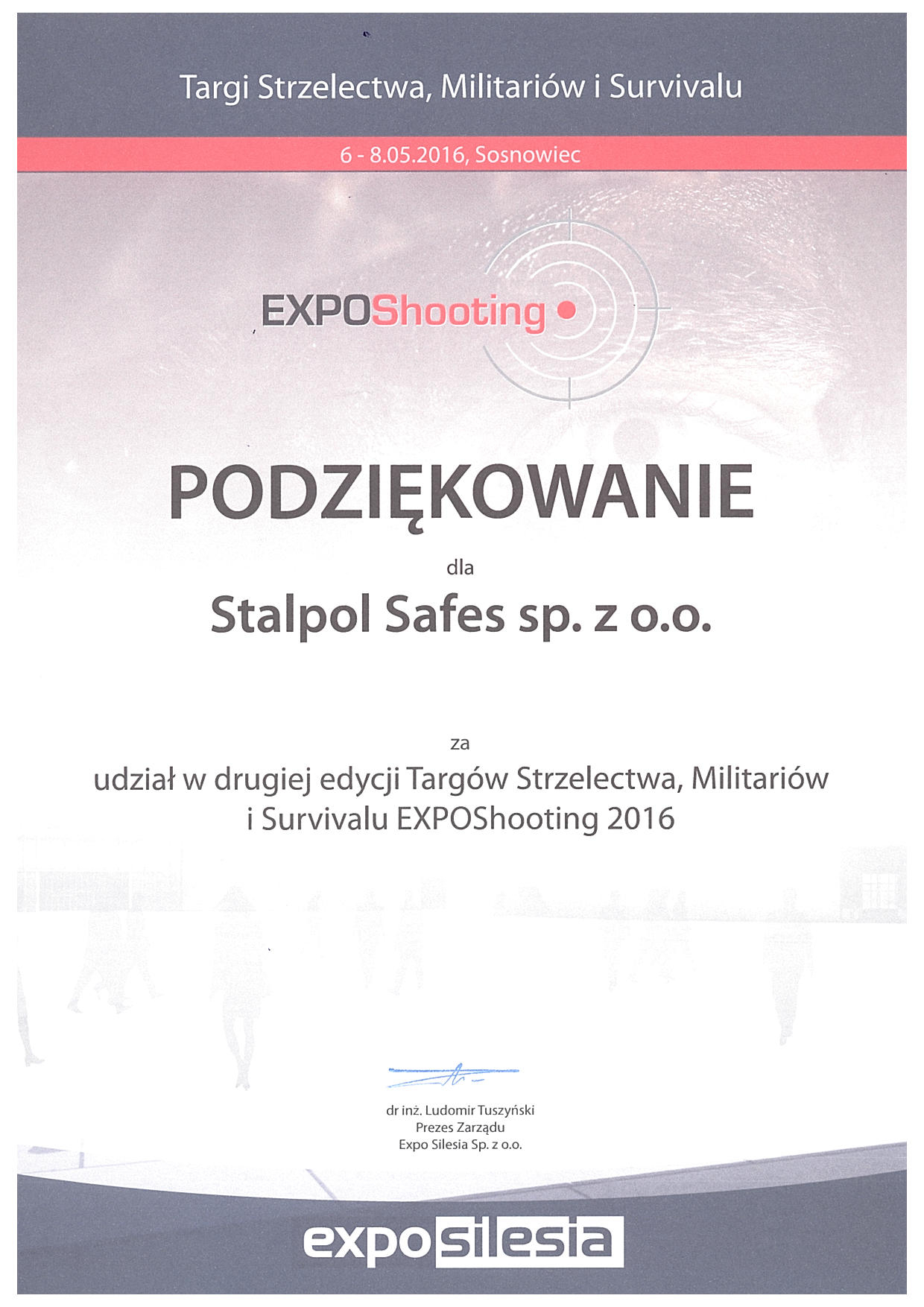 podziekowanie exposhooting